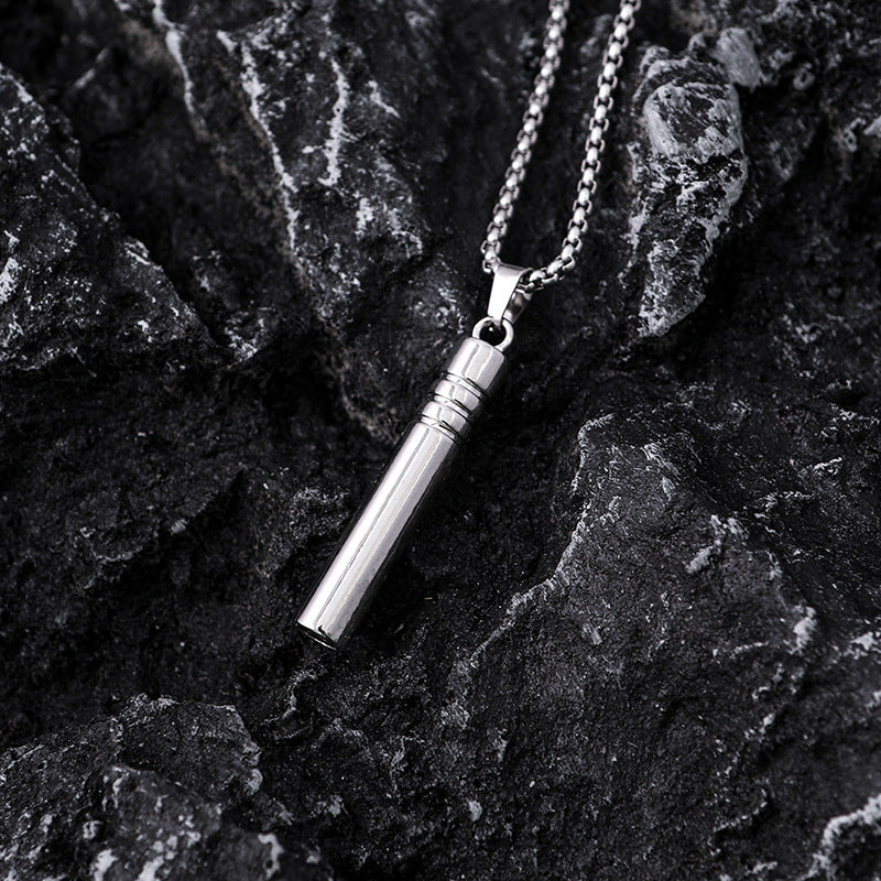 Wholesale Round Whistle Pendant Long Sweater Necklaces
